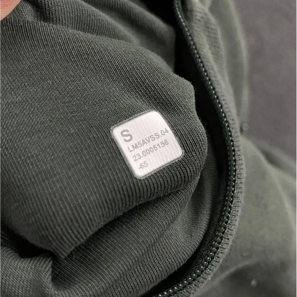 Lululemon Steady State Jogger Pants Mens Small Green Fleece Sweatpants LM5AVSS - Picture 4 of 10